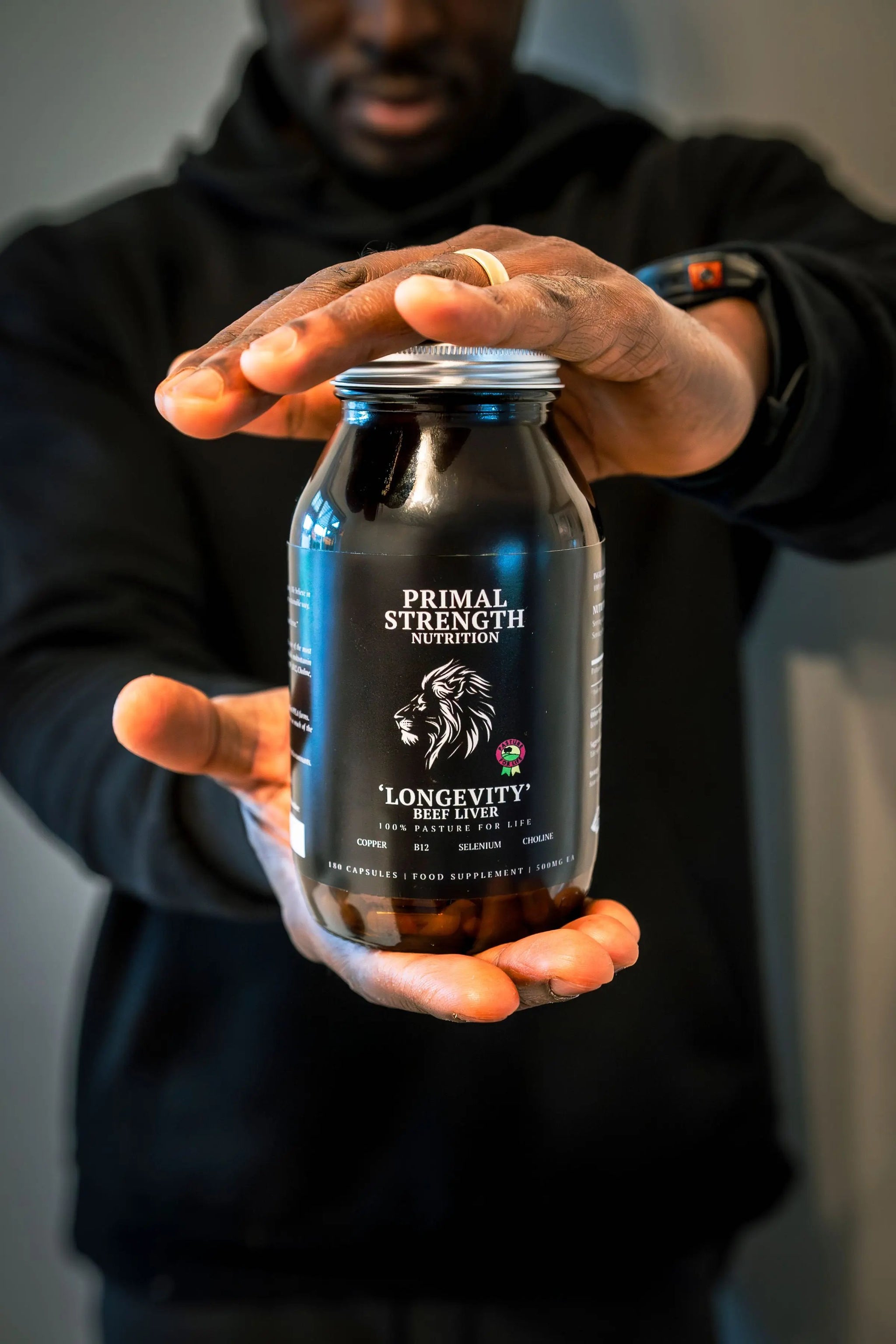 'Longevity' - 100% PFL Beef Liver Primal Strength Nutrition